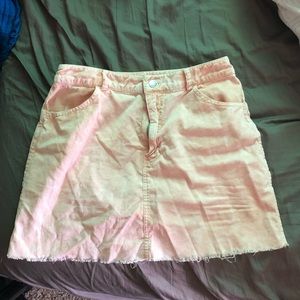 Pink skirt
